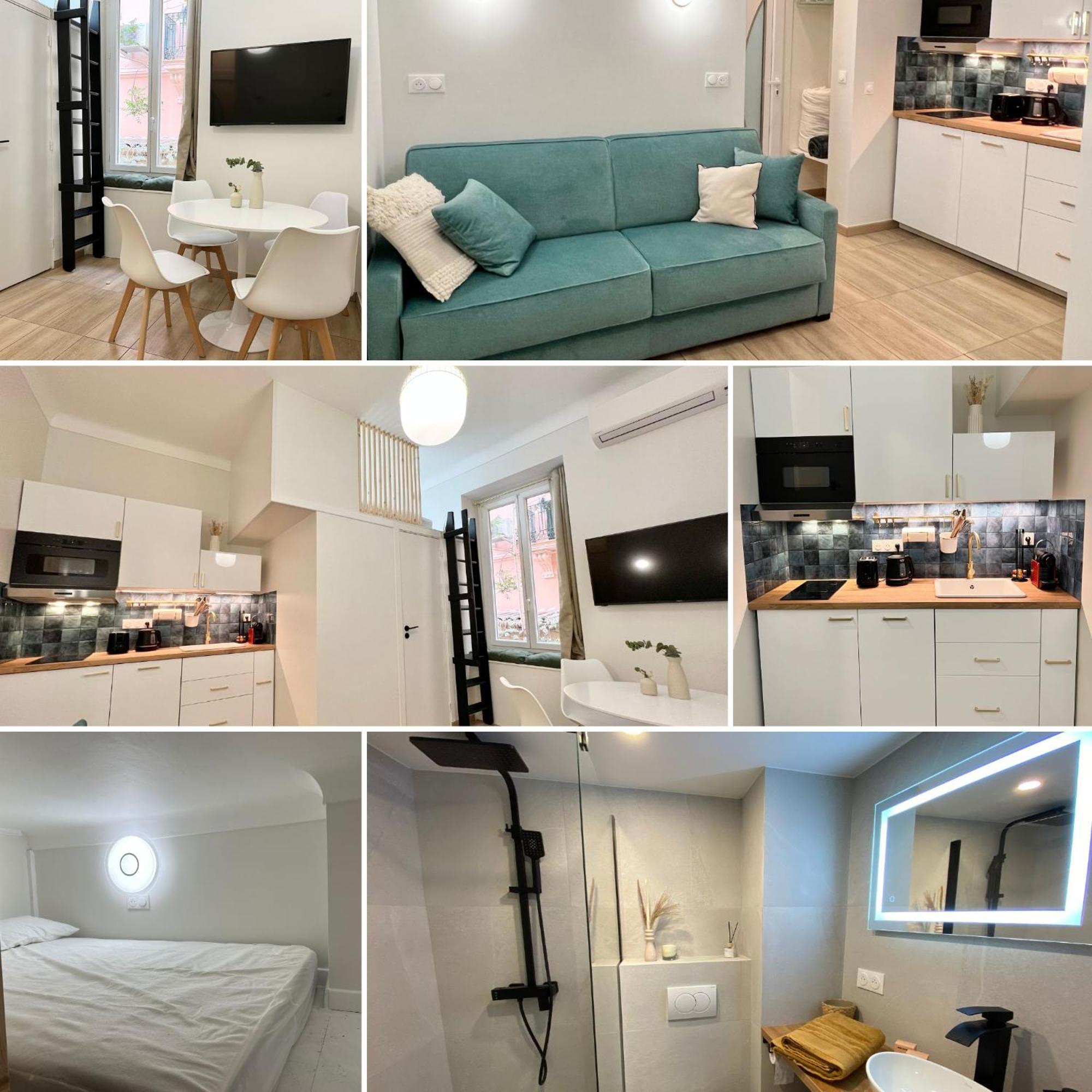 Appartements Neuf - Frontiere De Monaco - Clim - Wifi Кап-д'Ай Экстерьер фото