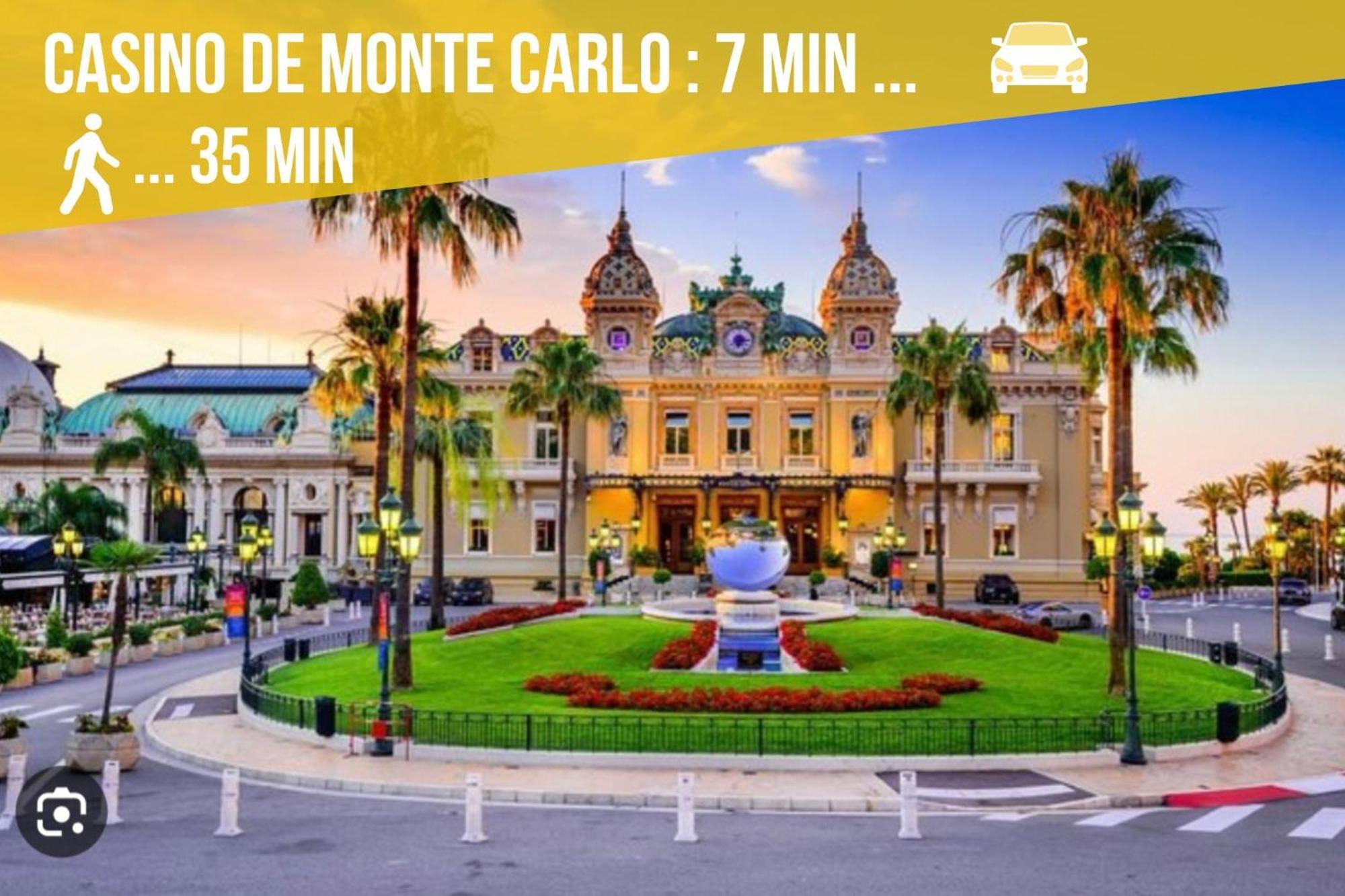 Appartements Neuf - Frontiere De Monaco - Clim - Wifi Кап-д'Ай Экстерьер фото